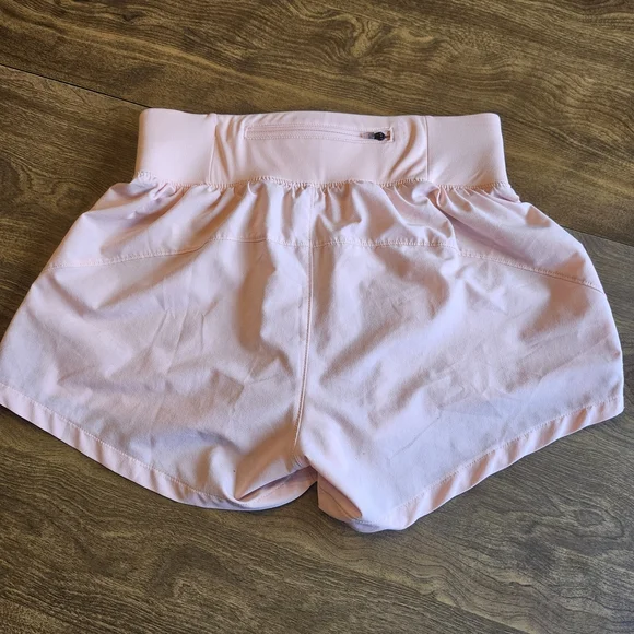 Under Armour Women's Light Pink Athletic Shorts - Picture 2 of 7